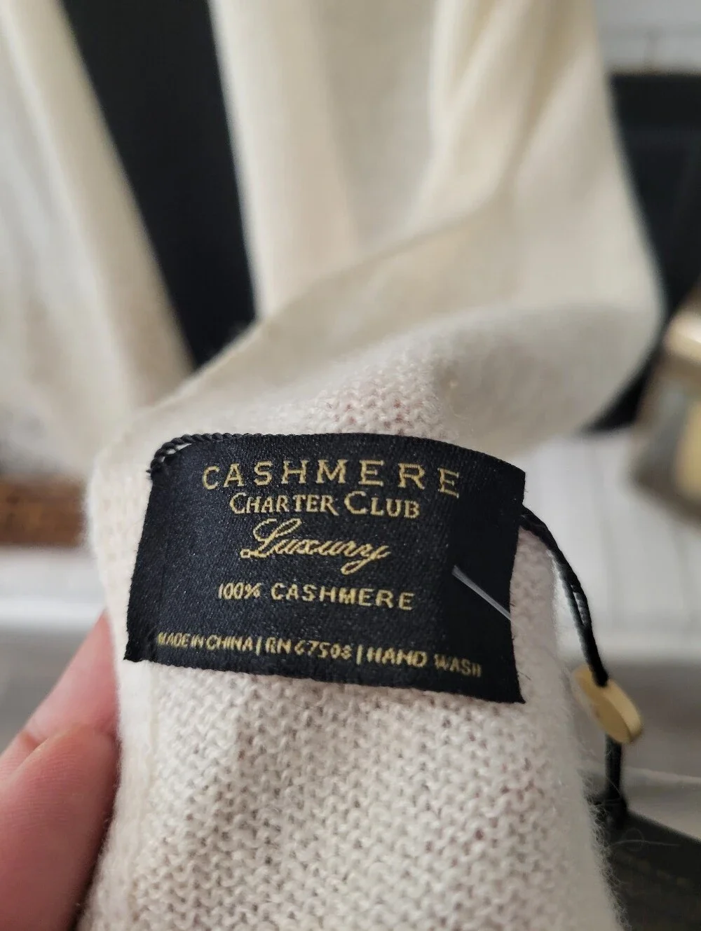 Charter Club this cashmere